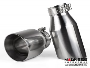 Custom Exhaust Tips - Set of 2 - Stainless Steel -  2.75" ID